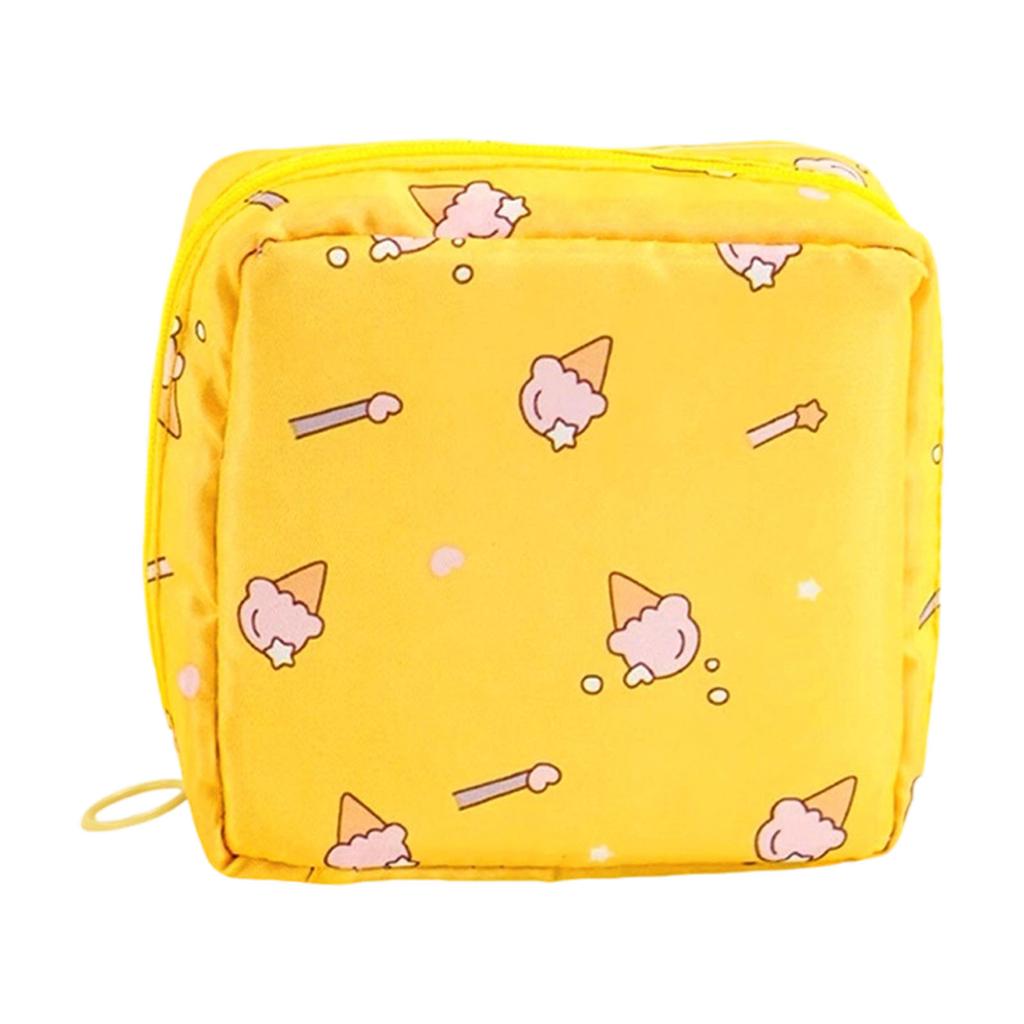 Portable Feminine Hygiene Pouches Convenient Sanitary Napkin Pouches for Discreet Storage of Feminine Products