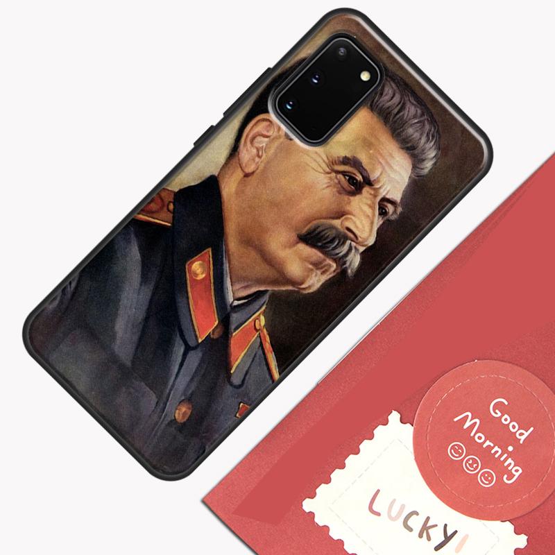 Телефонный чехол Stalin Soviet Union для Samsung Galaxy S23 S26 Ultra S20 S21 S22 S24 S25 Plus S10 S25 FE Чехол-оболочка