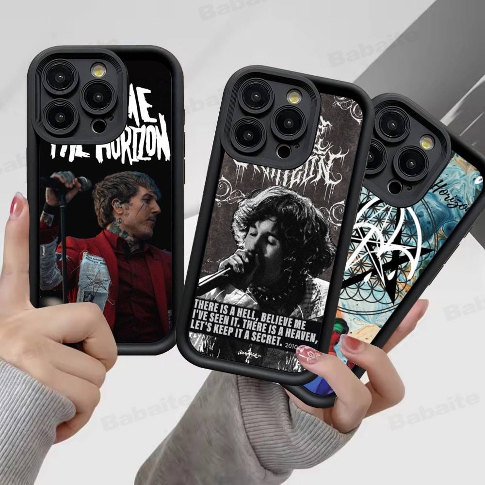 Чехол для телефона Band B-Bring Me The H-Horizon Для IPhone 17 16 15 14 13 12 11 Pro Max Mini Plus Мягкая задняя крышка из ТПУ