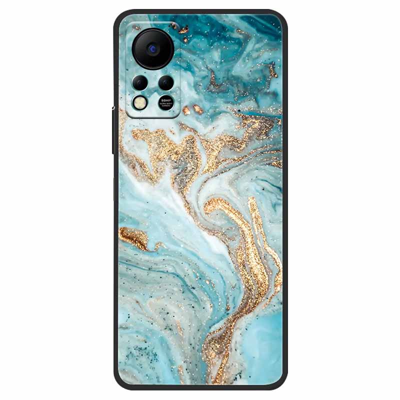 Для Infinix HOT 11S NFC Чехол X6812B Модный Мягкий ТПУ Силиконовый Чехол для Телефона Для Infinix HOT11S NFC Задняя Крышка HOT 11 S 6.78 Funda