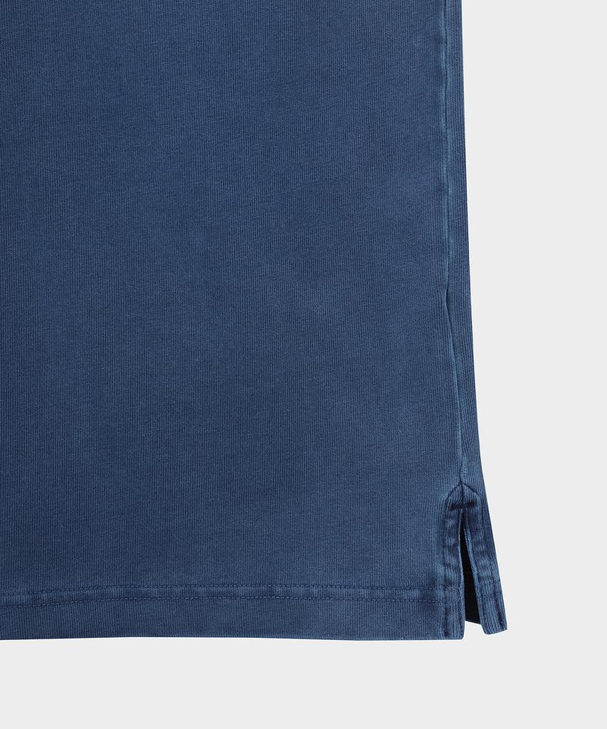 BROOKS BROTHERS Рубашка-поло с окрашиванием garment dye (военно-морской флот) (Bbntmm7488Qfs)