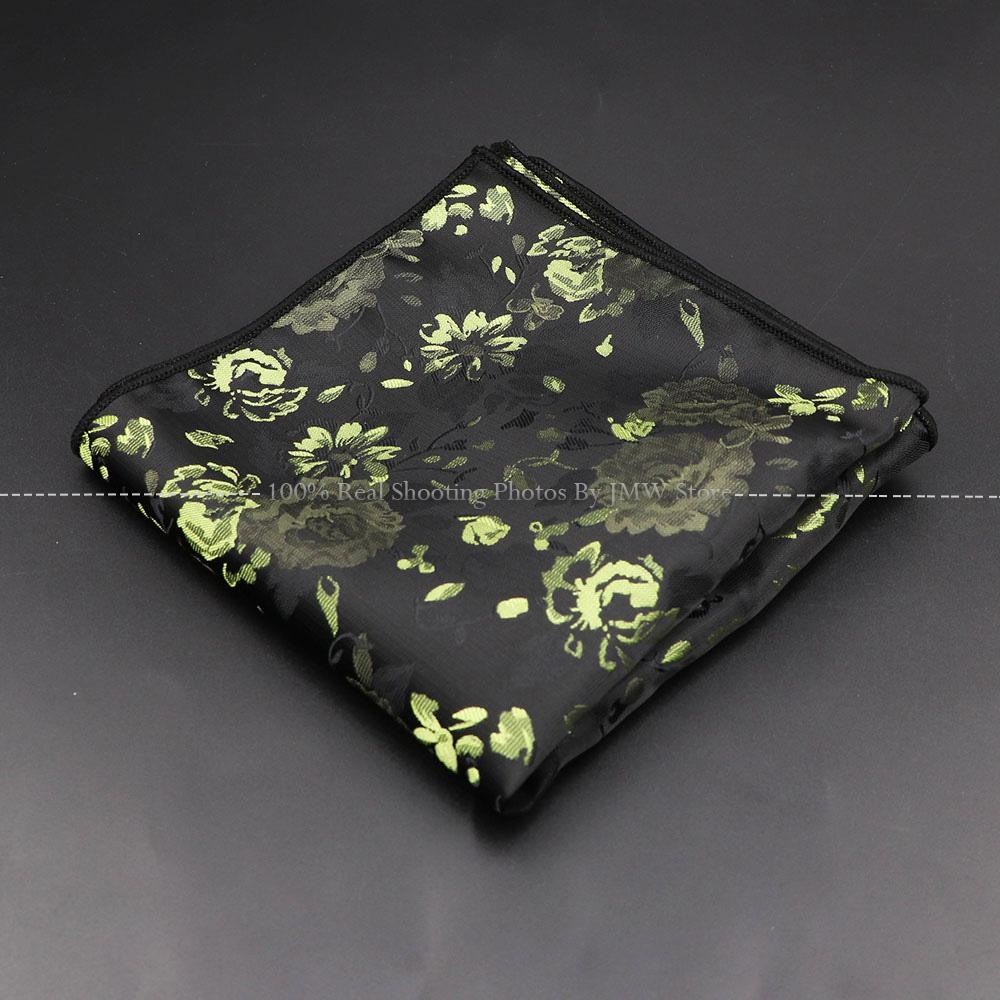 High Quality Men Handkerchief Red Blue Rose Floral Constellation Designed Wave Lines 26cm Width Tuxedo Suit Shirt Pocket Square