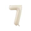 32/40Inch Cream Color Number Balloons 1-9 Large Digital Foil Helium Ball Girl Kids Adult Happy Birthday Party Decoration Wedding