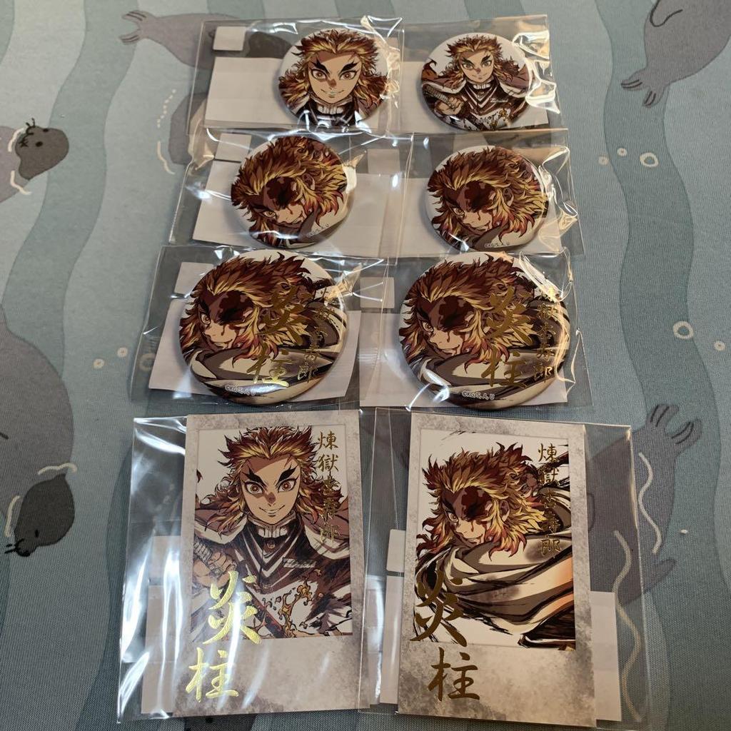 [USED] Demon Slayer: Kimetsu no Yaiba Interlude Rengoku Kyojuro WEBSHOP Lottery Bulk Sale 11-Piece Set