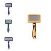 Hartli Pet Needle Comb Plastic Material Dog Hair Brush For Bichons Teddy Bears And Other Small Dogs Purple Bristle Cat Brush Manufacturer