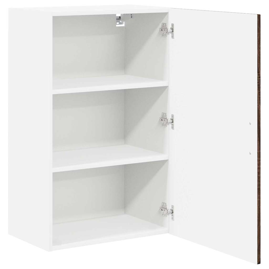 Wall Cabinet LUCCA Brown Oak 50 x 31 x 80 cm Particleboard