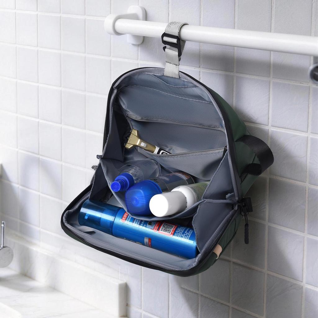 Водонепроницаемая сумка для туалетных принадлежностей, для влажного/сухого использования, большая вместимость, портативная, для бизнеса, спорта и активного отдыха - Унисекс