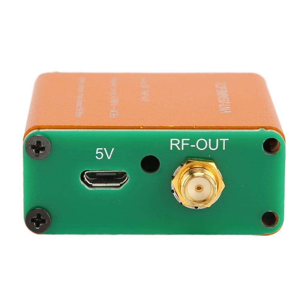 Малошумящий полнодиапазонный усилитель ВЧ 20 дБ с высоким коэффициентом усиления предусилителя Профессиональный высоколинейный модуль с низкими искажениями для усилителя FM-радио, модуль 0,1 МГц-6 ГГц,