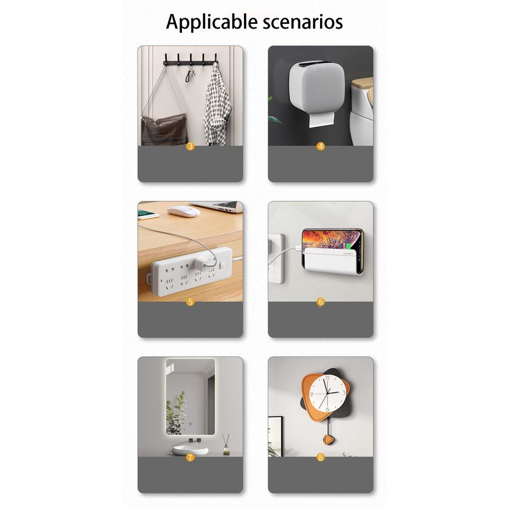 Нано-двусторонняя лента без клея, высоковязкая, без перфорации, акриловая прозрачная лента, водонепроницаемый клей