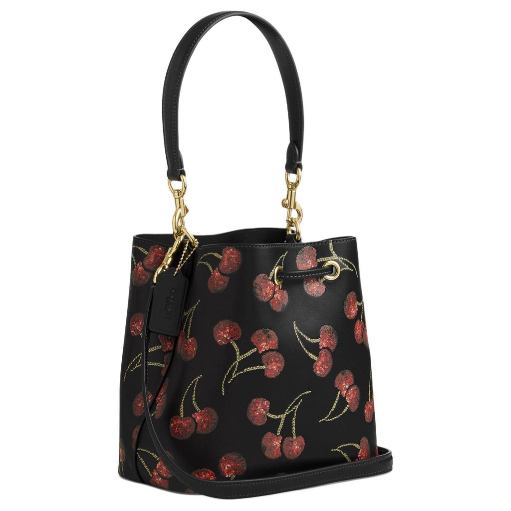 Coach Rowan 21 Cherry Print Bucket Bag Women Handbags Multicolor CCZ17-IMA47