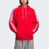 adidas Оригинальная толстовка с капюшоном New Year Of The Snake Limited Edition Lny в полоску с длинным рукавом и цветными блоками, унисекс-толстовка KA0820