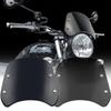 New 1pcs Motorcycle Modified Retro 5-7 Inch Headlight Headlight Windshield Motorcycle Windshield Front Windshield