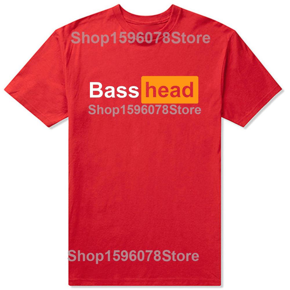 Funny Bass Head EDM Rave Dance Music Graphic Tshirt Men Womens Fashion Casual Oversized Tshirts Mens 100 Cotton T Shirt