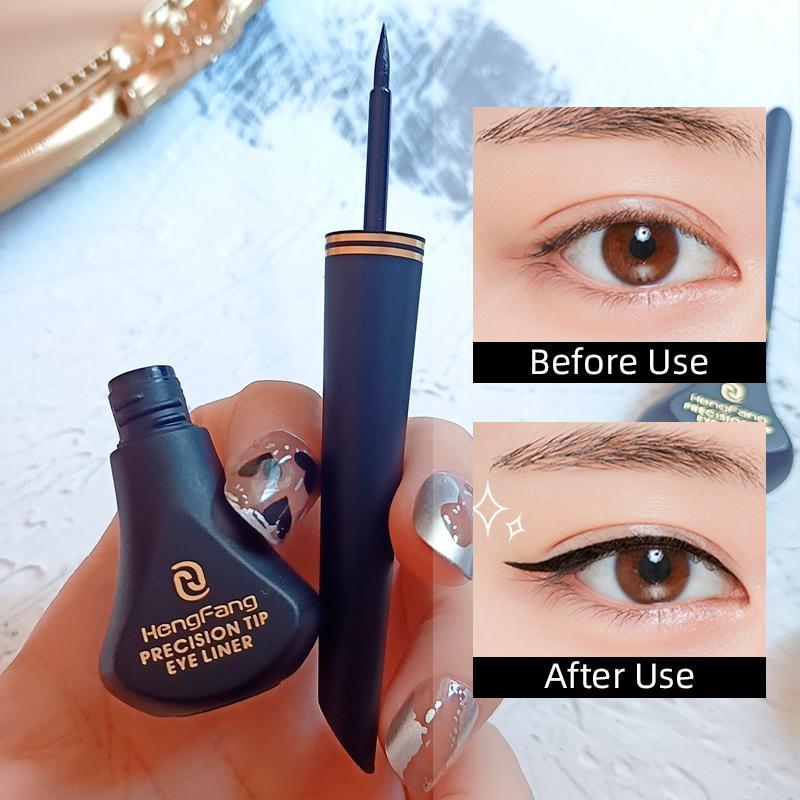Красота Макияж Черная подводка для глаз Водостойкая долговечная женская жидкая подводка для глаз Карандаш