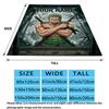 Custom Name,Roronoa Zoro Printed Flannel Blanket, soft throw for bedroom sofa, washable, Christmas present, great gift.