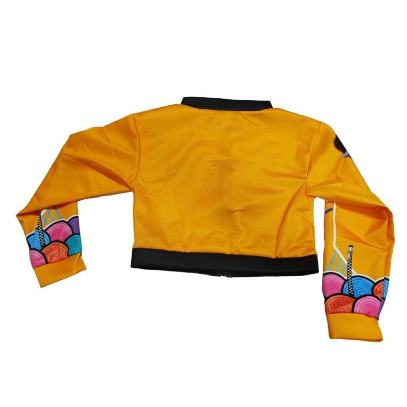 Хэллоуин Вечеринка Huntrix Rumi Оранжевая Серия Куртка Жилет Шорты Наряд Kpop Демон Rumi Охотник Косплей Костюм для Карнавала Подарки