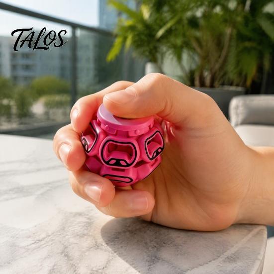 Students Stress Balls 3D Printed Mini Bouncing Ball, Relief Rebound Ball Fidget Toy, Anxiety Reduction Sensory for Home Office Travel Toy