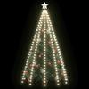 VidaXL Guirlande Lumineuse d'Arbre de Noël Décoration de Noël Ornement de Noël Mariage Salon Maison Intérieur 300 LED Blanc 328889
