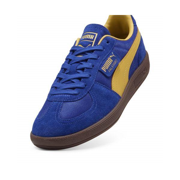 Puma Кроссовки унисекс Palermo Vintage Update Ярко-синий Солнечно-желтый 401364-02