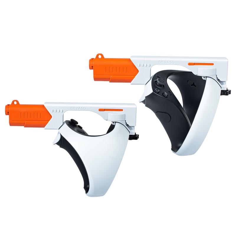 Gun Stock for PS VR2 VR Controller Case Pistol Grip Enhanced FPS Gaming Shooting Experience for PlayStation VR2 Accessories