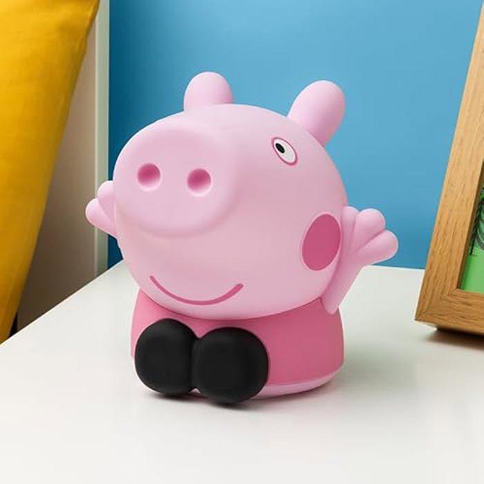 Lampe de bureau - paladone - peppa pig squishy - rechargeable usb - multicolore - enfant