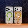 Блестящий Чехол для IPhone 17 N52 Магнитный для Apple 16promax Противоударный 15 Чехол