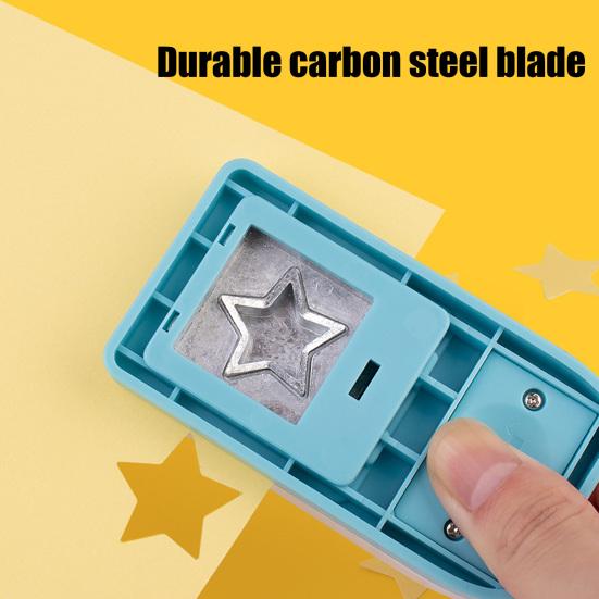 Embossing Paper Punch for Journaling Decorative Shape Puncher DIY Craft Tool for Cards And Scrapbooks