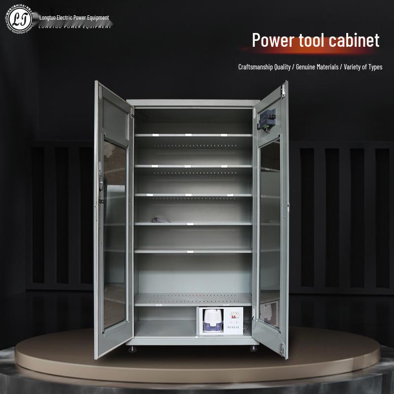 Smart Electrician Tool Cabinet: Automated Dehumidifying & Temperature-Controlled Metal Cabinet