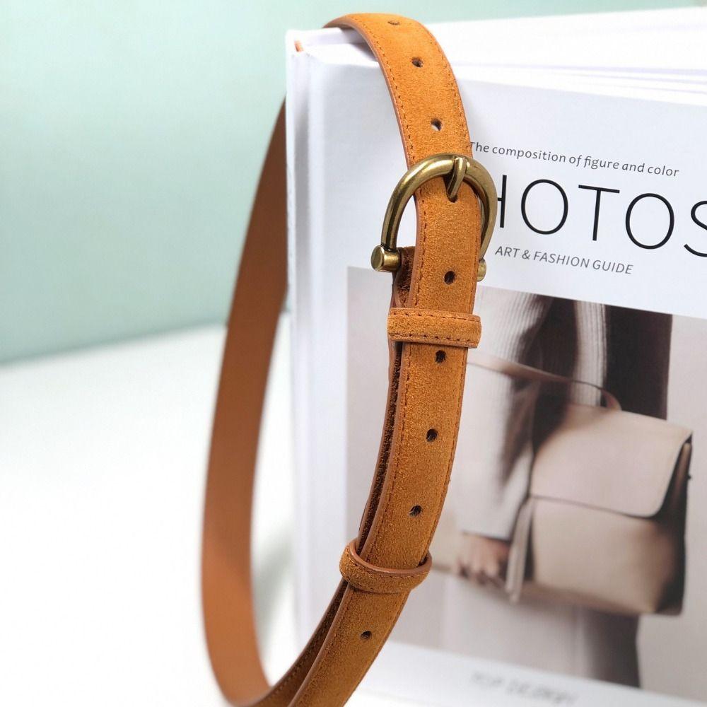 Ремень в стиле ретро с пряжкой из замши и кожи, роскошный дизайн, универсальный женский пояс, широкий пояс для пальто и юбки.