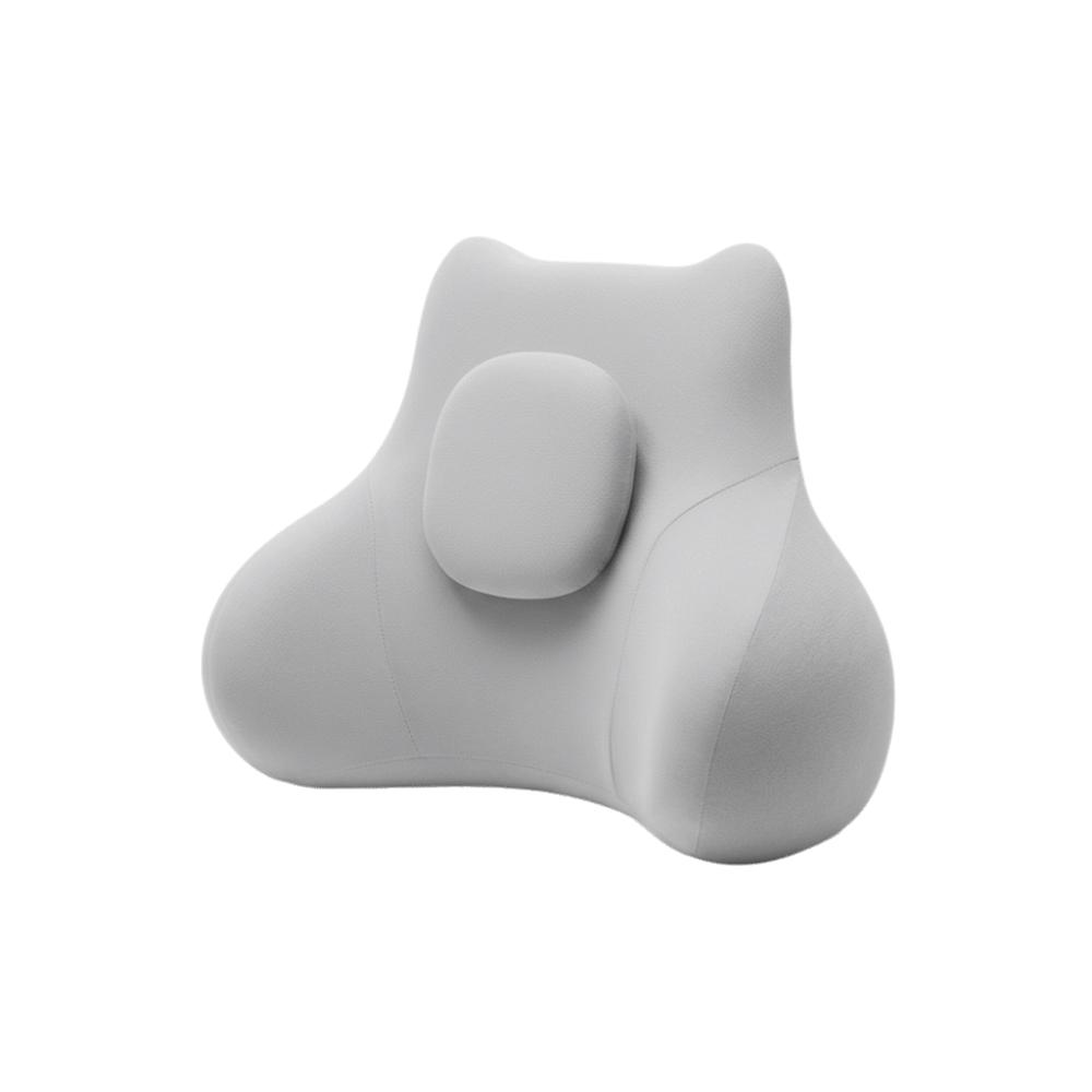 Rebound Lumbar Support Cushion Ergonomic Waist Pillow Comfortable Waist Rest Travel Backrest