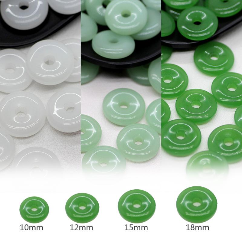 Ожерелье 20 шт./лот стеклянные бусины ювелирные аксессуары форма счеты большое отверстие для изготовления ювелирных изделий разделительные бусины популярные свободные высокое качество ручная работа