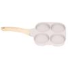 Egg Frying Pan Stick Proof Even Heating Flat Base Aluminum Alloy Pancake Pan for Induction Cooker