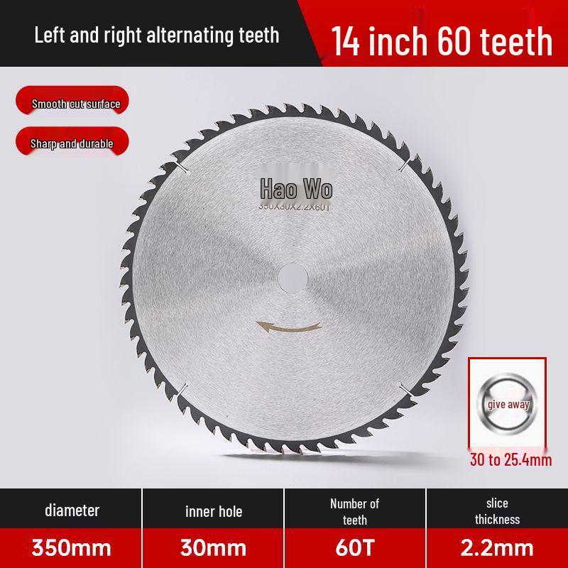 Carbide Saw Blade for Wood & Aluminum: Fits 4", 5", 7", 12" Angle Grinder Cutting Machines.