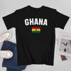 More Design Ghana Flag Ghanaian Unisex Tshirt Tees Tshirt Oneck T Shirts Unisex Boys Clothing 100 Cotton