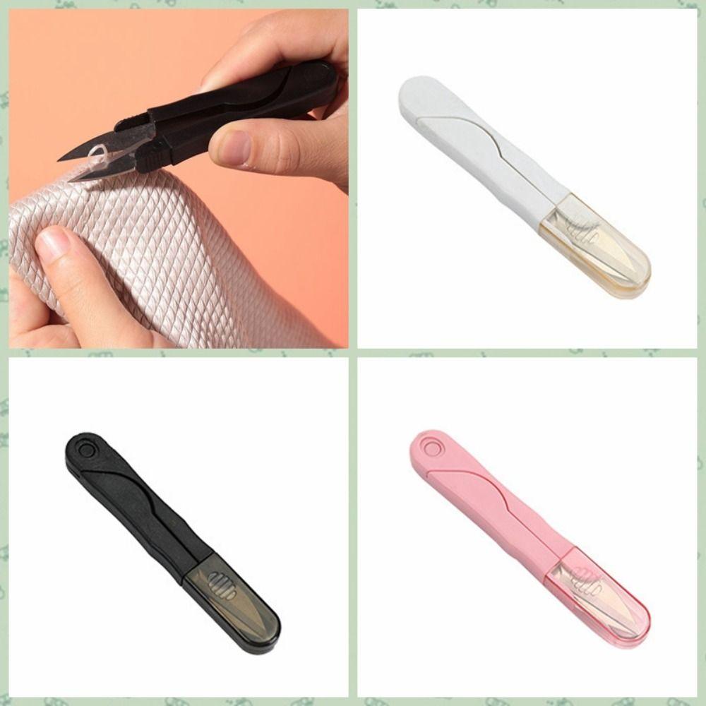 Scissors Thread Clippers U Shape Yarn Shears Sewing Accessories Household