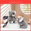 Ручная Плюшевая Игрушка Коала Брелок Из Мягкого Короткого Плюша Для Детей И В Подарок