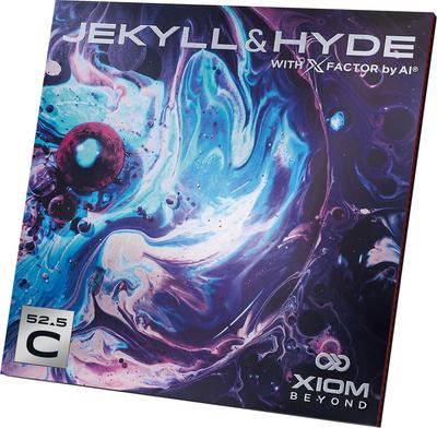 Накладка для настольного тенниса XIOM Jekyll Hyde Липкая резина Черная 850036 и C52.5 2.1