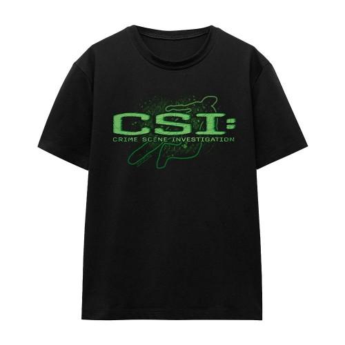 CSI Унисекс Взрослая Футболка Shadow Sketch
