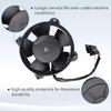Cooling Fan Motor Ventilator Assembly 147CFM 12V Puller Low Profile Fan