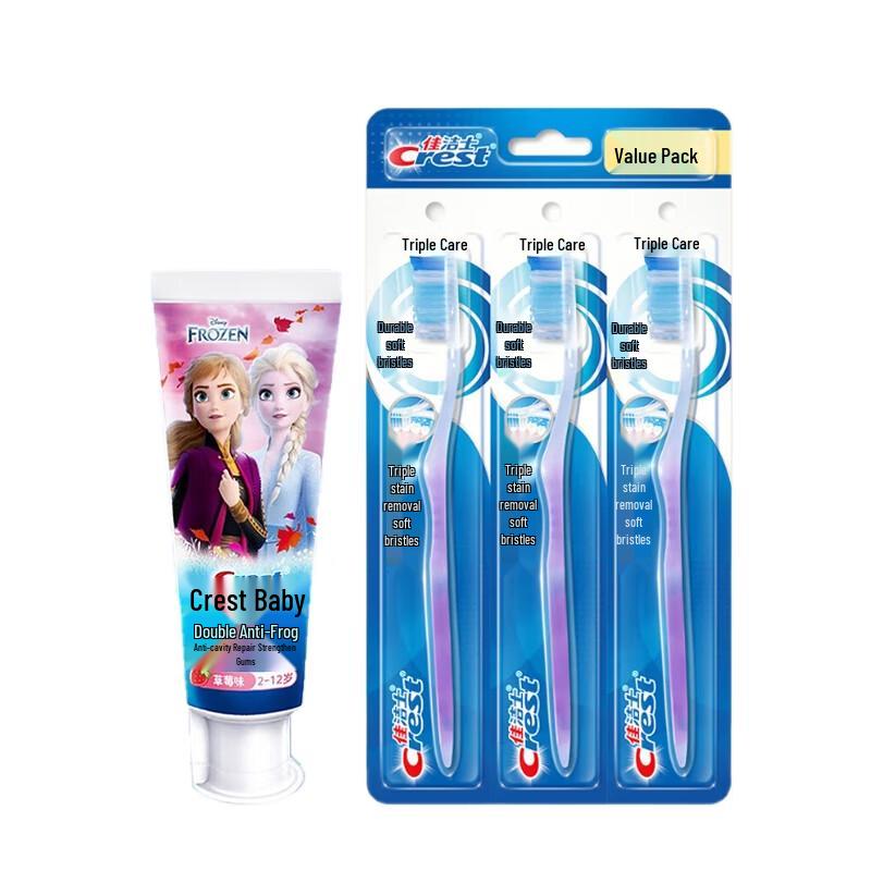 Набор Crest Kids «Холодное сердце» с зубной пастой и зубной щеткой против кариеса