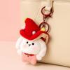 Fluffy Mushroom Bag Pendant PP Cotton Rabbit Elf Keychain Mushroom Rabbit Elf Charm  Home Decor