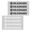 Для VW Горячие 2025 Новые креативные наклейки эмблема Авто Декор Наклейки Наклейки на стеклоочистители автомобиля Для VW Volkswagen Golf Sharan Passat Ti