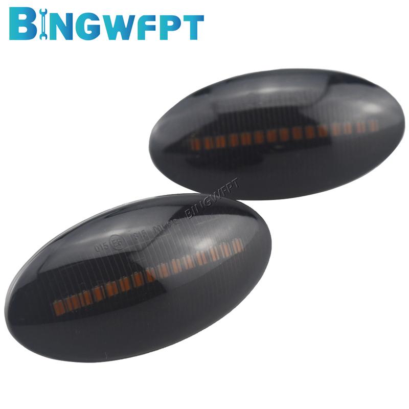 LED Dynamic Sequential Blinker Light Amber Indicator Side Marker Turn Signal Light For Suzuki Swift Jimmy Vitara SX4 Alto