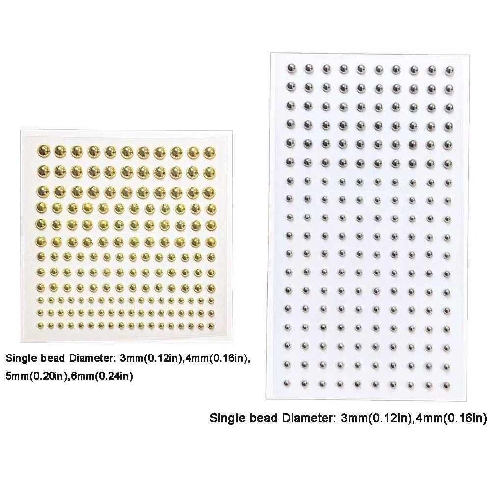 Waterproof Lip Eyebrow Ear Stickers Selfadhesive Fake Reusable Earring Studs Nails Decoration