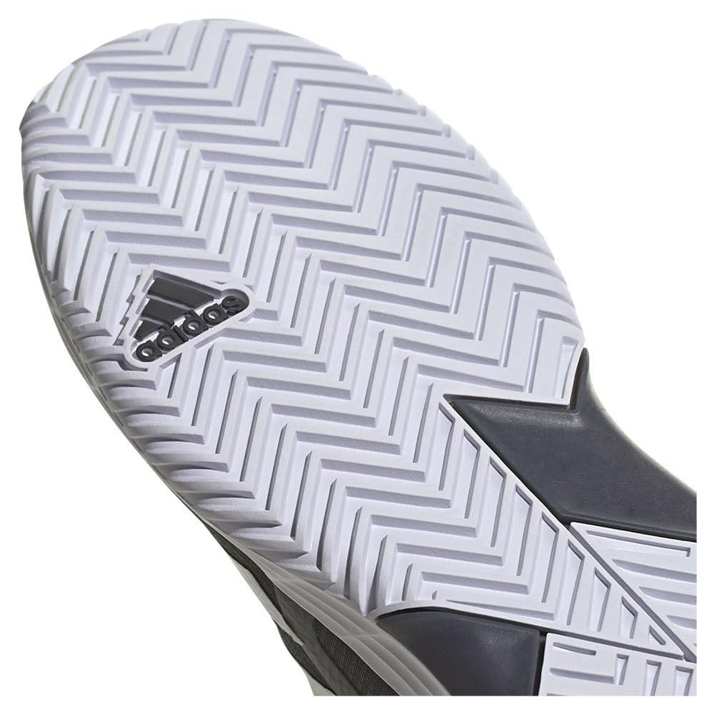 Tennis Shoes Adizero Ubersonic Tennis LZO19 Core Four Cm [Adidas] 4.1 Men's Black/Footwear White/Gray (ID1564) 27.5