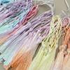 10pcs Handmade Gradient Tassels DIY Crafts DIY Jewelry Accessory Hanging Rope Fringe  Jewelry Making