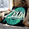 Video games Pattern Blanket for Home Decoration, Bed, Sofa, Car Travel, Camping, Suitable for All Seasons, Birthday Christmas Gift
