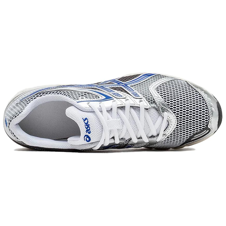 Новые износостойкие кроссовки с низким верхом Asics GEL DS TRAINER 14 Унисекс Серо-серебристо-синие 1203A607-103