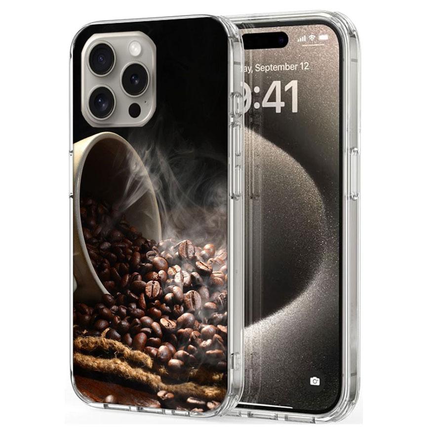 Newly Baked Coffee Beans Cases Phone Case For Iphone 17E 16E 17 Air 16 Pro Max 15 Pro 14 Plus 11 13 12 Mini Cover Cases Compatib