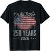 250 лет Америки 250-летний юбилей США Патриотическая футболка 4 июля